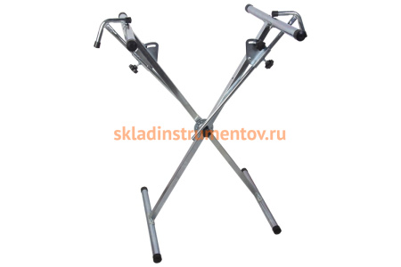 Х-образный стенд с регулируемыми дополнительным стержнями WIEDERKRAFT WDK-65027