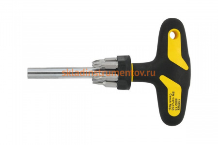 Отвертка с битами NAREX S Line Profi 880210