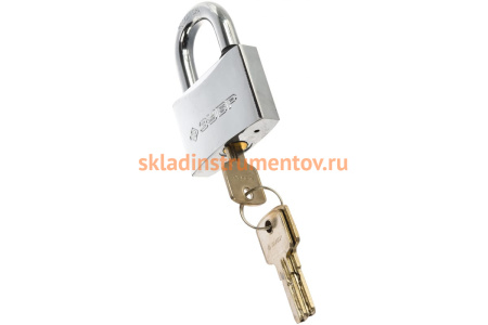 Навесной замок 60 мм ЗУБР ЭКСПЕРТ 37227-60