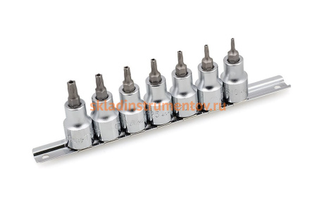 Набор торцевых головок-бит PENTA-STAR (1/2") 7 шт. Hans 460255-7