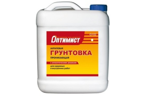 Проникающий грунт Оптимист G102 10л 00-00001327