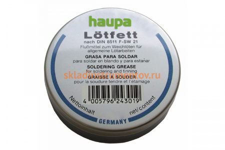 Паста паяльная HAUPA 100 г 160096