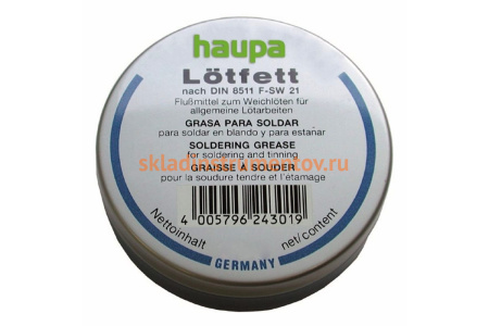 Паста паяльная HAUPA 100 г 160096 Паста паяльная HAUPA 100 г 160096