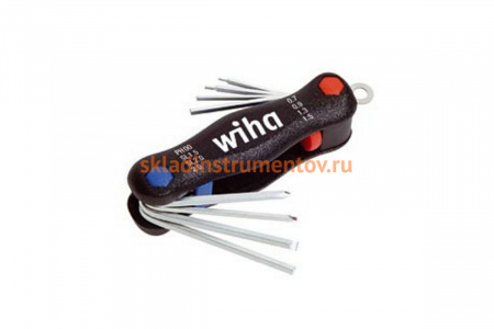 Набор шестигранных ключей и отверток 8шт Wiha Mini PocketStar SB 351 PM8X 27936
