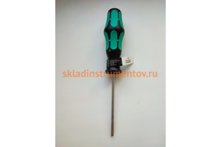 Отвёртка 335 0,8 х 4,0 х 100 мм Wera WE-110004