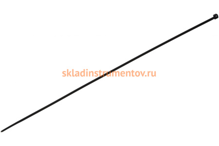 Нейлоновые хомуты Зубр черные, 3.6x370 мм, 100 шт. 309030-36-370