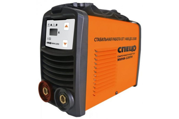 Сварочный инвертор Спец 220В, А20-220, электрод 1,6-5мм СПЕЦ-МИНИ-220ПН