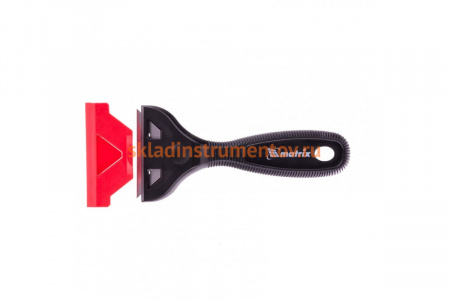 Пластмассовый скребок с трапециевидным сменным лезвием MATRIX 79546