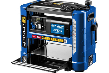 Рейсмусовый станок Зубр ширина строгания 330 мм, толщина заготовки до 150 мм, 2 ножа, РС-330