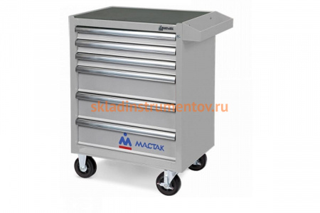 Набор инструментов МАСТАК "ПРОФИ" в серой тележке, 299 предметов 52-06299G
