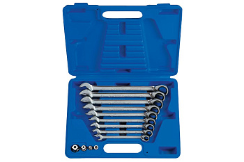 Набор комбинированных трещоточных ключей (8-19 мм, 13 предметов) KING TONY 13213MR