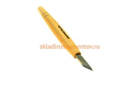 Резчицкая стамеска, косая, 12мм, левая Петроградъ РК М00013984