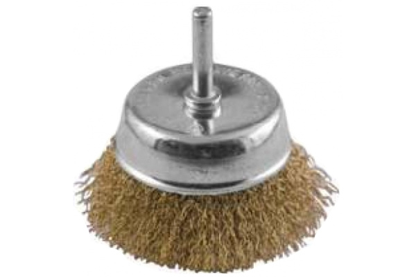 Корщетка чашечная для дрели со шпилькой 50мм Контрфорс 106144