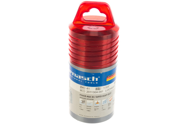 Коронка с твердосплавными напайками Power-Max 30 (41х30 мм) Karnasch 20.1130A-041