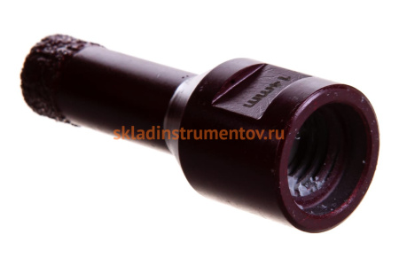 Коронка алмазная вакуумная по камню D14-10W-35L-M14 (14х35 мм; М14) MESSER 06-35-014