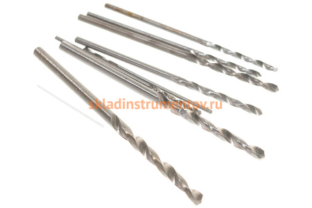 Набор сверл по металлу (10 шт; Р6М5; 0.5-2.2 мм) Зубр 29625-H10-P