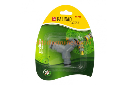 Тройник для разветвления или соединения штуцерный PALISAD Luxe 65727