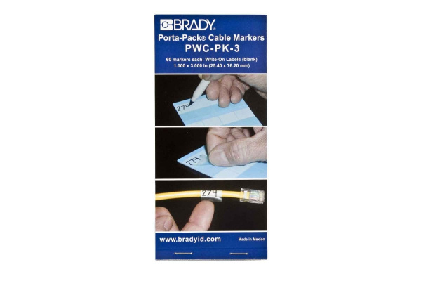 Кабельные маркеры PWC-PK-3 BRADY brd35401