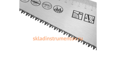 Ножовка по сырой древесине 3D зуб 450 мм VIRA 800245