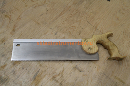 Ножовка для стусла c обушком пила Stayer "Fine" 300 мм, 8 TPI, прямой закаленный зуб, точный рез, 1536-30_z01