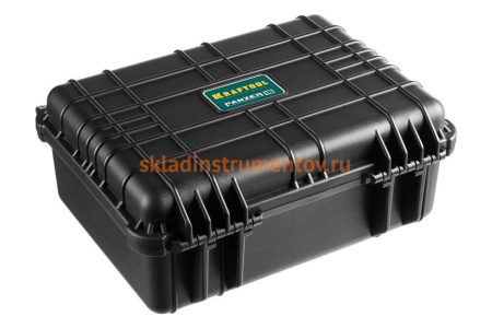 Ударопрочный пластиковый ящик, степень защиты IP55, 16", KRAFTOOL "PANZER" 38251-16