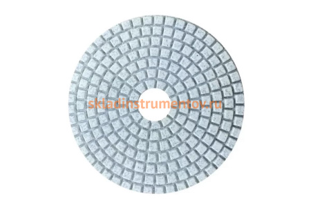 Круг алмазный гибкий шлифовальный для полировки мрамора (100х3х15 мм; Р150) vertextools 12500-0150