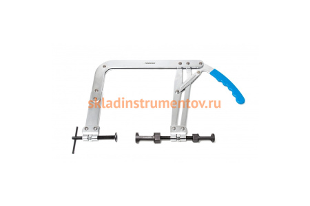 Рассухариватель клапанов струбцинного типа с двумя адаптерами 25, 30мм Rockforce RF-62108