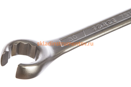 Гаечный разрезной ключ 30х32 FORCE 7513032
