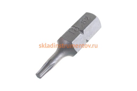 Вставка-бита 1/4"DR TORX, T8, 25 мм Ombra 514308
