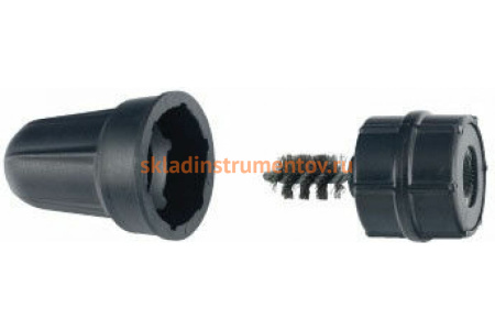 Зачистка контактов АКБ с ёршиком FORCE L=95mm 9U3002