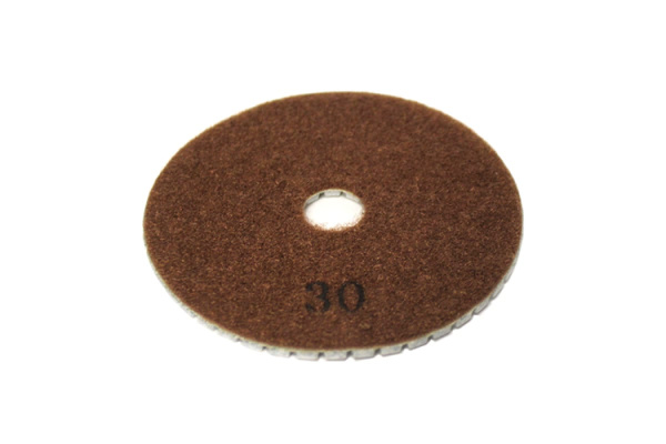 Круг алмазный гибкий шлифовальный АГШК (100х2.2 мм; №30) DIAMASTER 001.120.7527