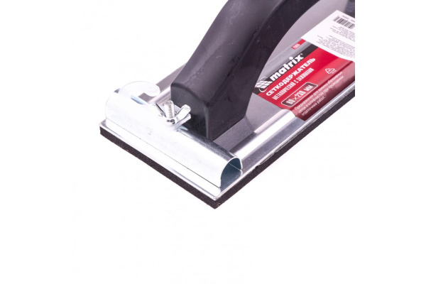 Металлический сеткодержатель с зажимами MATRIX 80х230 мм 75855