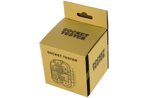 Тестер розеток и УЗО КВТ KT 106D PROLINE 79136