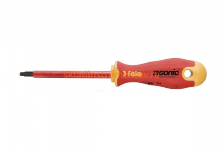Диэлектрическая отвертка квадрат SQ 2х100 Felo Ergonic 41920090