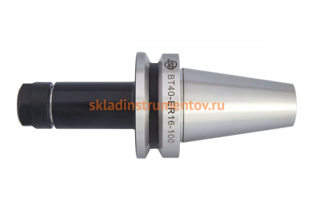 Патрон цанговый BT40-ER16-100, погрешность 0.003 мм JSD cc00029