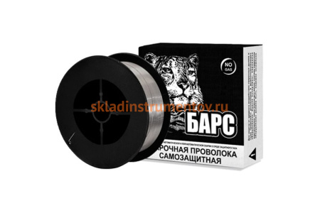 Проволока порошковая сварочная самозащитная E71T-11 (1.0 мм; 5 кг) Барс СВ000009284