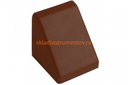 Уголок пирамида с заглушкой MFK-TORG 20х20х17 вишня 20 20 17 10