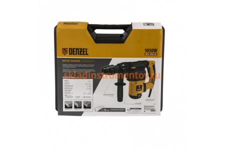 Электрический перфоратор DENZEL RHV-1050-38-max 26620