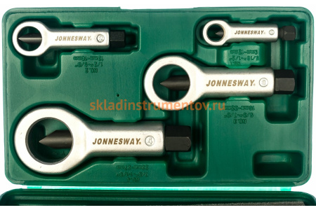 Набор гайколомов 4 штуки 9-27 мм Jonnesway AG010109A Набор гайколомов 4 штуки 9-27 мм Jonnesway AG010109A