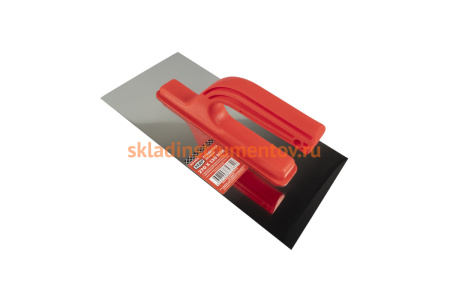 Гладилка КЕДР прямая, нержав. сталь, 270 Х 130 мм, пластик ручка 145 0070 208832