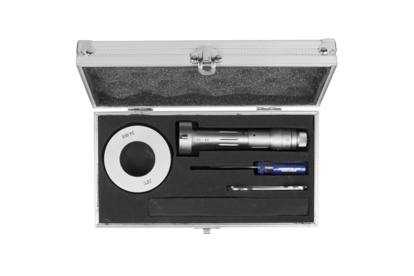 Микрометрический нутромер Micron 3-точечный, 30-40, 0,005, у/к МИК 61941
