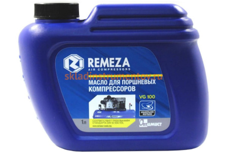 Масло компрессорное 1 л Remeza VG 100