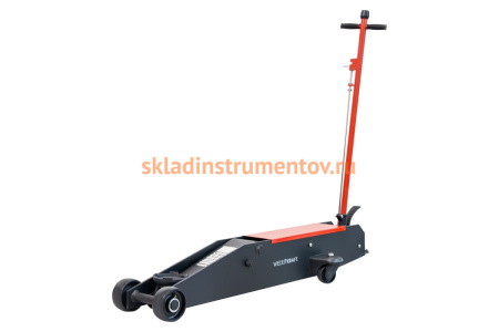 Подкатной профессиональный домкрат WIEDERKRAFT 10т WDK-Magnum 1056LT