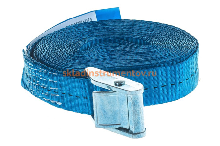 Стяжной ремень с пружинным замком 25 мм, 6м РОМЕК 25.025.1.к 2000000004679