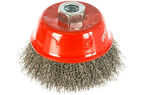Щетка чашеобразная (100 мм; М14) АТАКА 21776