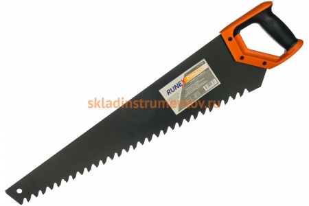 Ножовка по пенобетону Runex Cement 600мм твердосплавные зубья 577404