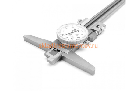 Штангенглубиномер ЧИЗ ШГК- 160 0.01 с круг. шкалой 448674