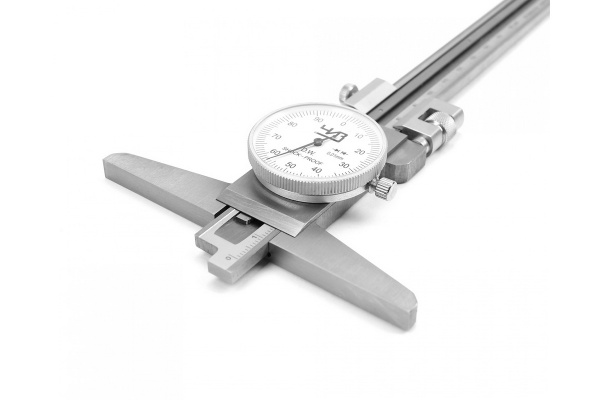Штангенглубиномер ЧИЗ ШГК- 160 0.01 с круг. шкалой 448674