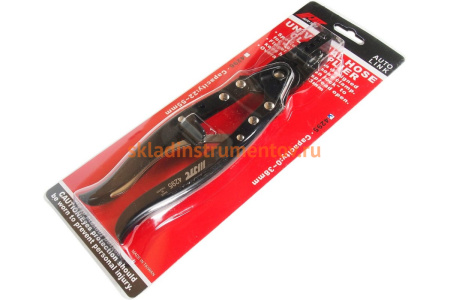 Съемник хомутов с фиксатором клещи захват 0-38мм, 243мм JTC-4295