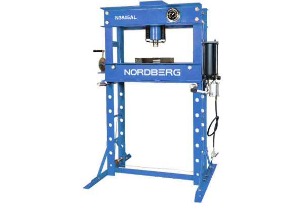 Гидравлический пресс NORDBERG ECO N3645AL 45т пневмопривод Гидравлический пресс NORDBERG ECO N3645AL 45т пневмопривод